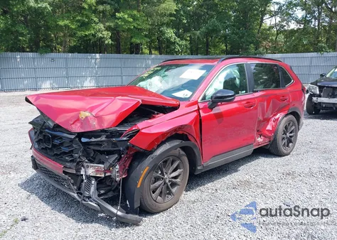 2024 Honda Cr-V Hybrid Sport-L из США, поврежденный, VIN 7FARS6H88RE075868